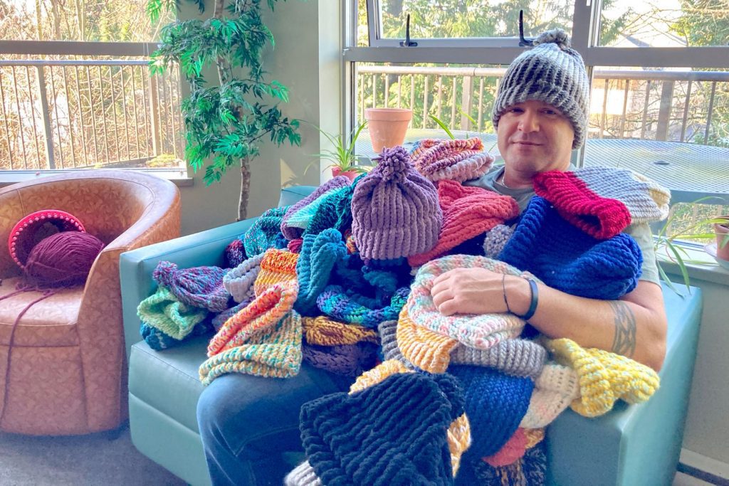 VIDEO: Toquers smash goal to make 150 toques for homeless in time for ‘Coldest Night of the Year’