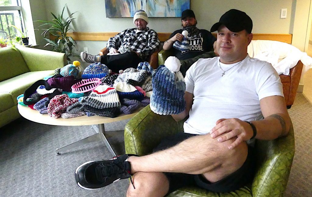 Meet the men in recovery who knit and call themselves ‘toquers’